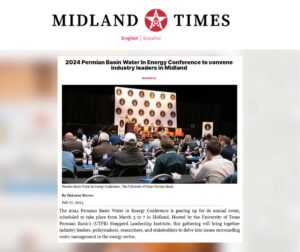 2024 Permian Basin Water In Energy Conference to convene industry leaders in Midland