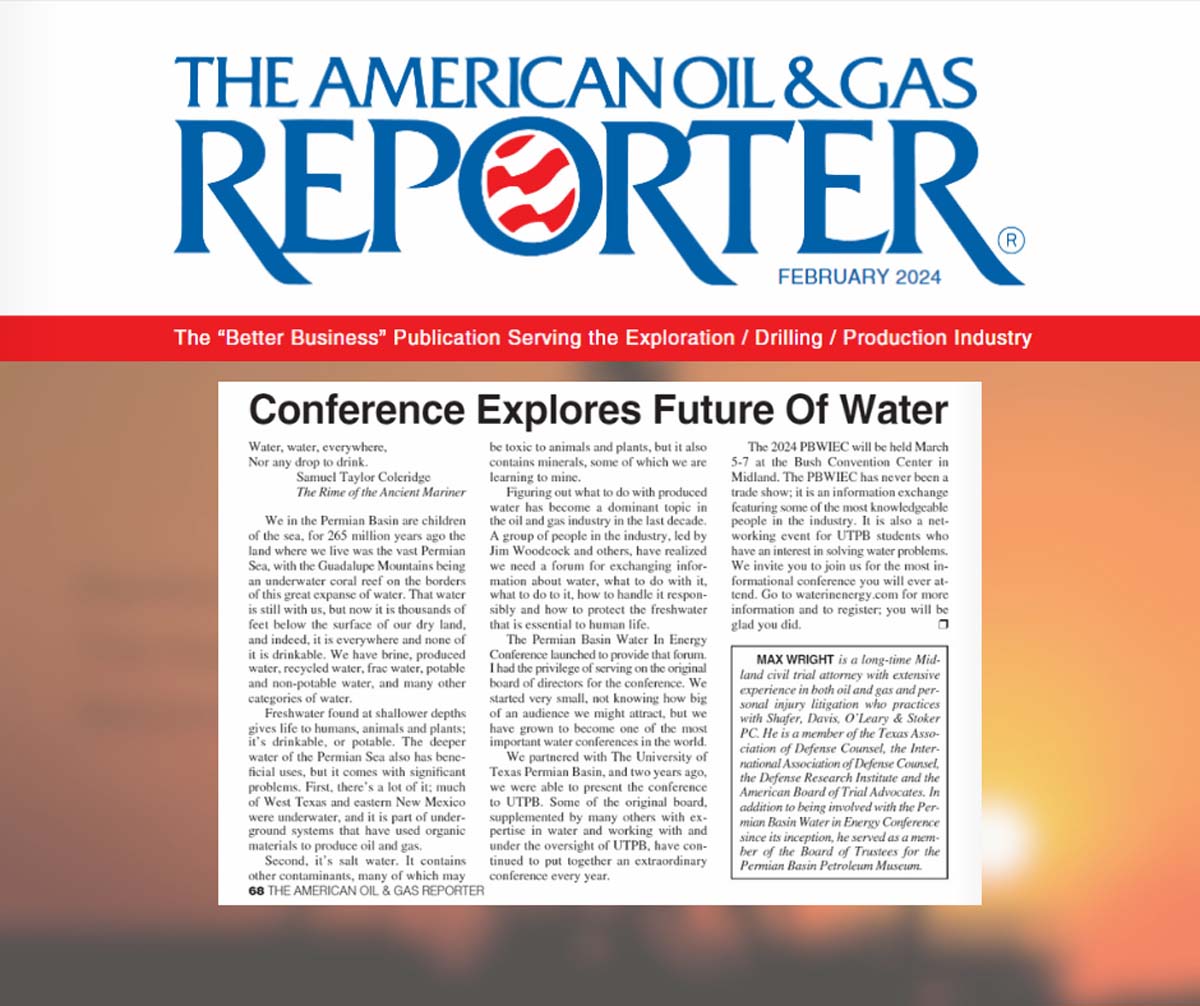 Image Preview of American Oil & Gas Reporter Magazine news story