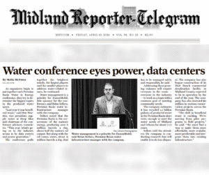 Water conference eyes power, data centers